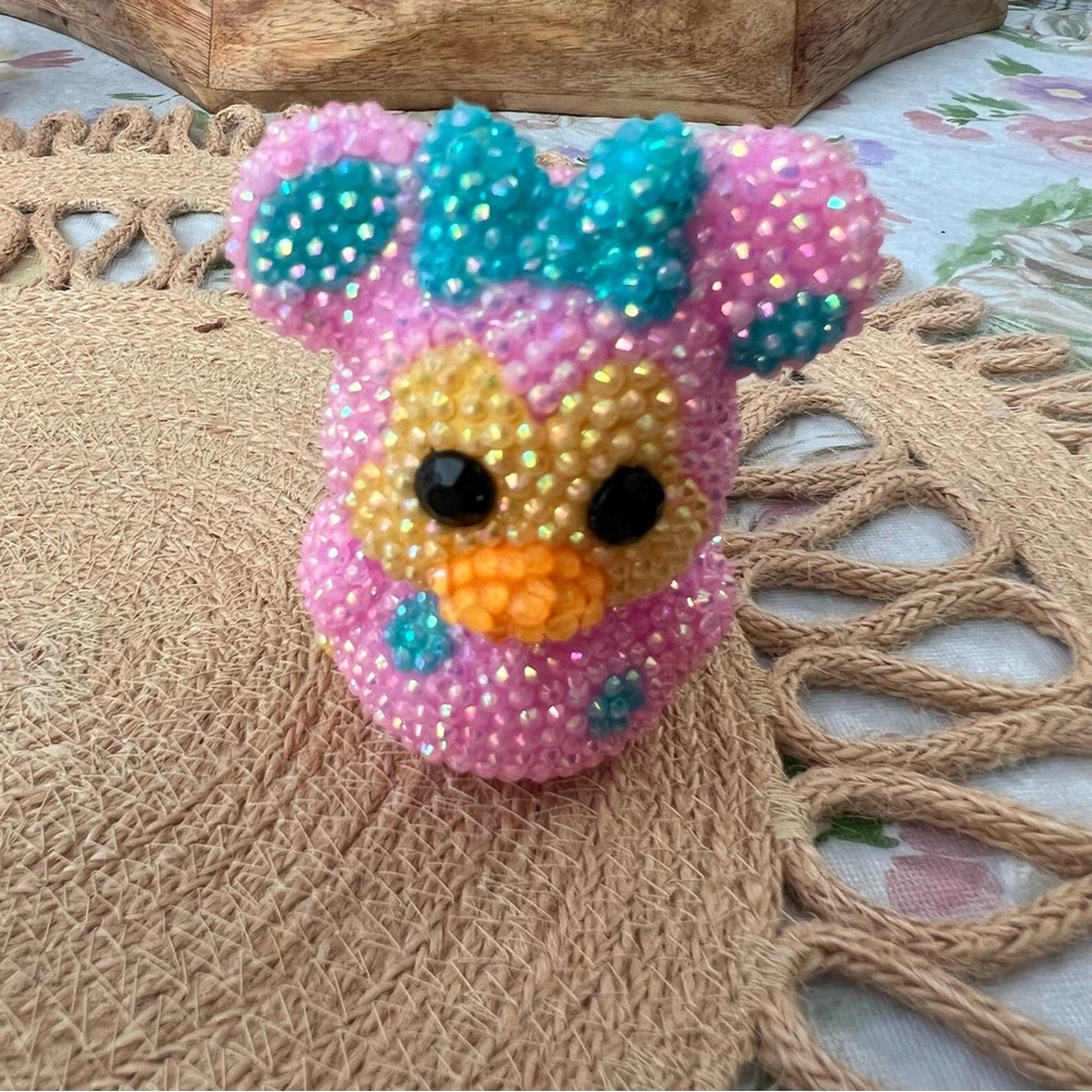 Minnie Mouse Disney Pink and Blue Cheer Summit or Cruise Duck